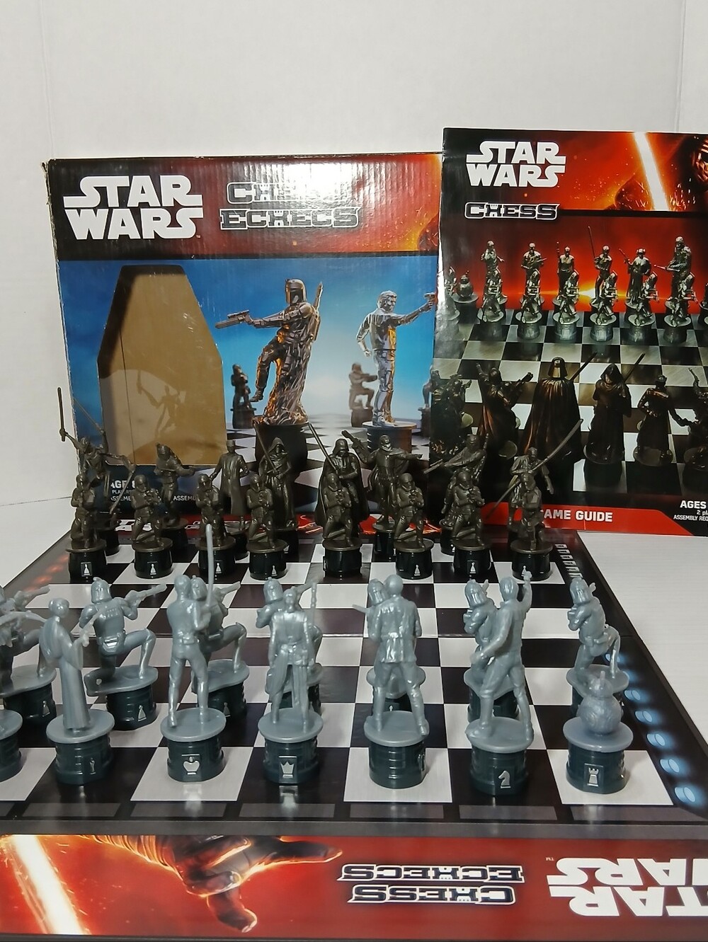 Star Wars Chess Set 2014 Hasbro Disney COMPLETE